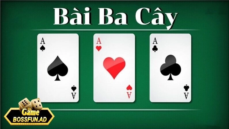 Giới thiệu tổng quan về bài cào 3 cây tại bossfun