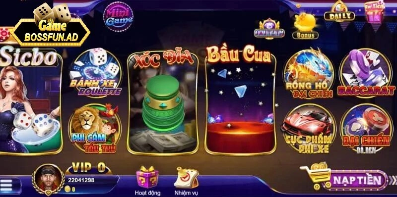 Giới thiệu về casino bossfun