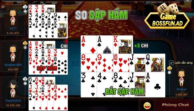 Lợi ích nắm vững cách chơi mậu binh và tham gia bossfun