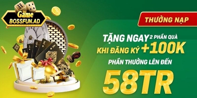 Ưu đãi bossfun đặc biệt cho người dùng mới